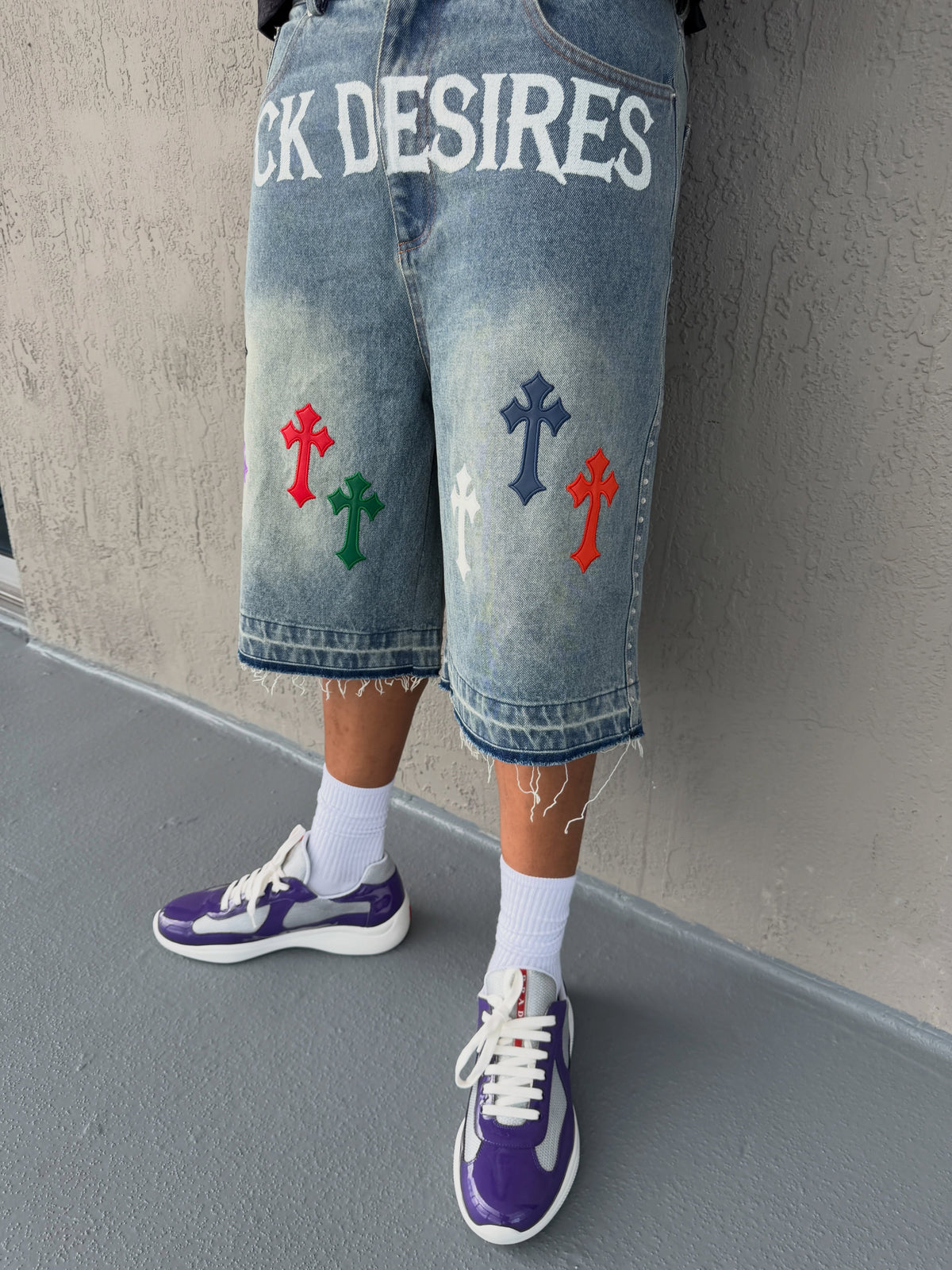 White Bermuda Shorts
